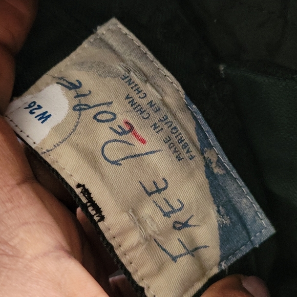 Free People Etienne Fields Shorts Black Denim 26 - Picture 6 of 10